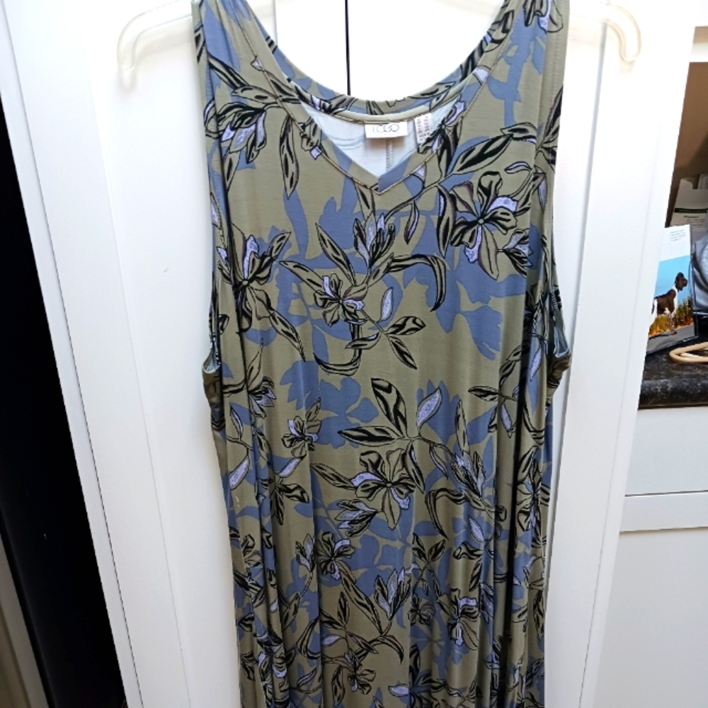 LOGO midi dress 2 XL